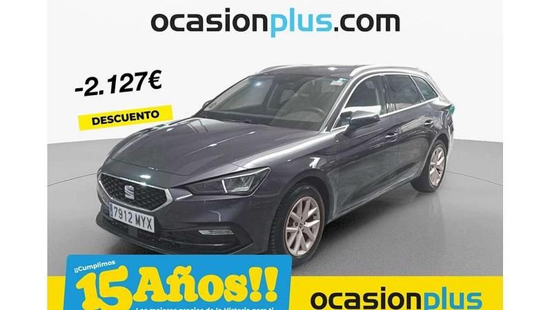 Gris Usado 2025 Seat Leon ST Style Familiar | 21.273 € (Precio justo) - Imagen 1/4