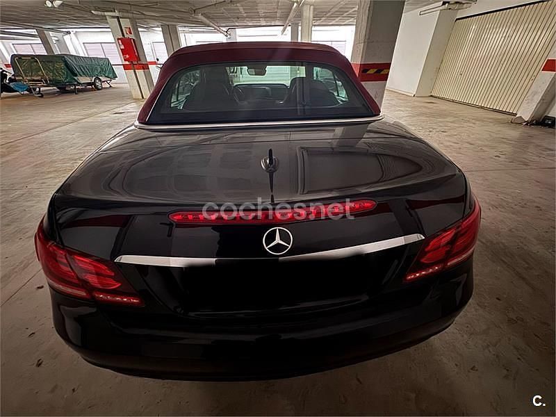 Käytetty Mercedes E200 184 HP (135 kW) 2016 Musta Avoauto