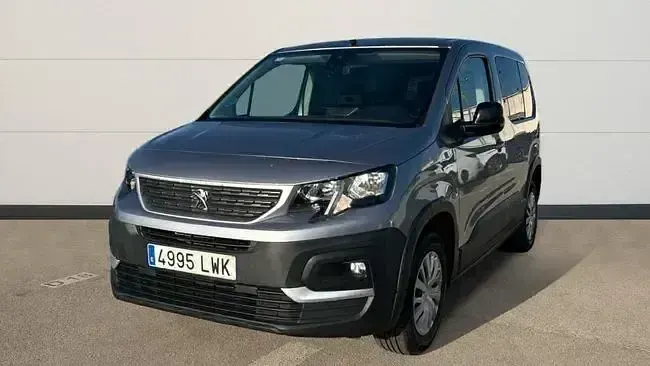 Usado Peugeot Rifter Active 100 CV (73 kW) 2022 Gris Monovolumen