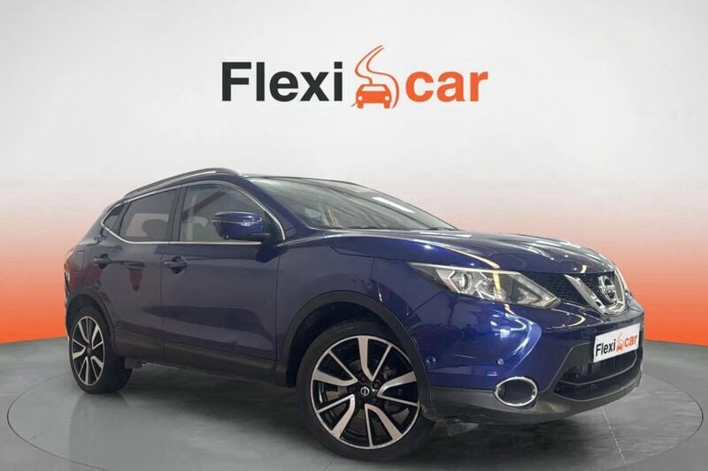 Azul Usado 2017 Nissan Qashqai Acenta SUV | 16.390 € (Precio justo) - Imagen 1/4