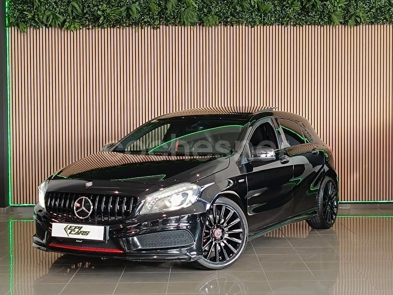 Negro Usado 2013 Mercedes A250 AMG Berlina | 17.990 € (Precio justo) - Imagen 1/4