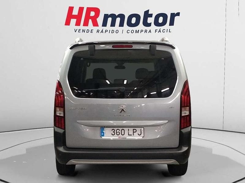 Usado Peugeot Rifter GT 132 CV (97 kW) 2021 Gris Monovolumen
