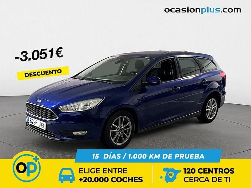 Azul Usado 2017 Ford Focus Business Edition Monovolumen | 9769 € (Super precio) - Imagen 1/4