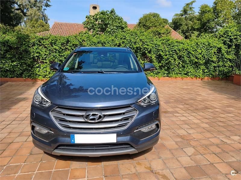 Usado Hyundai Santa Fe 200 CV (147 kW) 2016 Gris / plata SUV