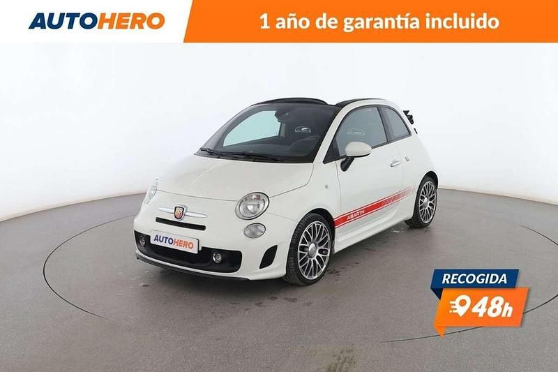 Blanco Usado 2015 Abarth 500C Descapotable | 12.799 € (Precio justo) - Imagen 1/3