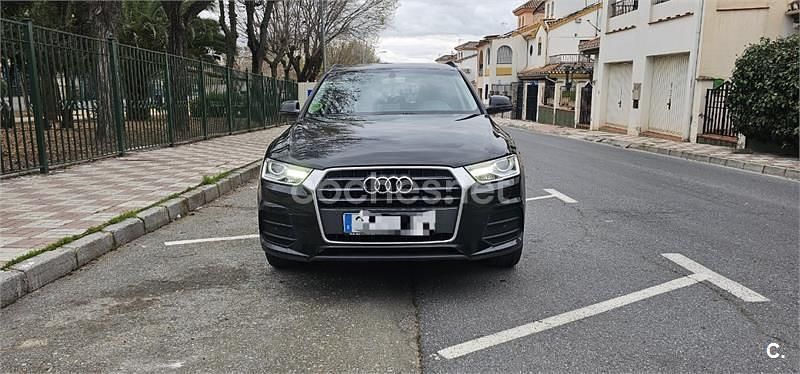 Usado Audi Q3 Attraction 150 CV (110 kW) 2015 Negro SUV