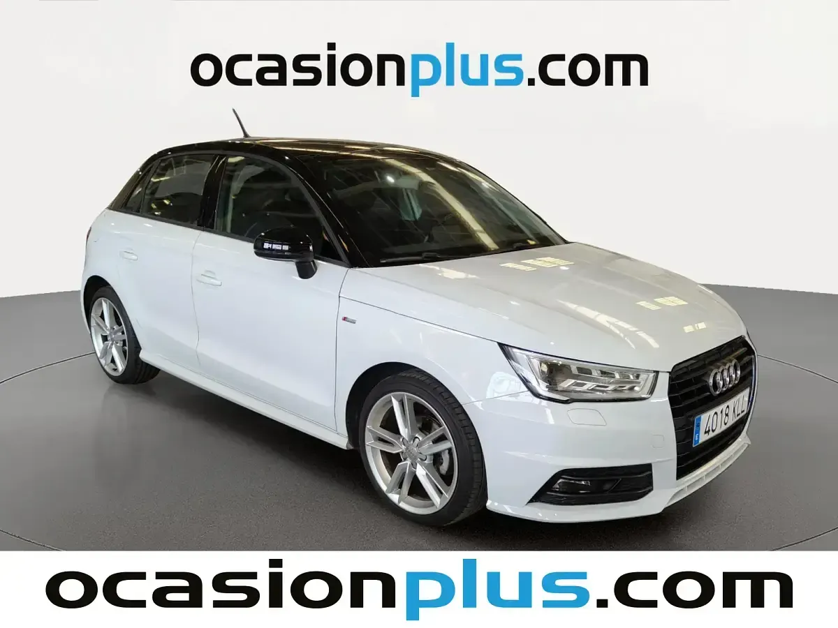 Usado Audi A1 S-Line 95 CV (69 kW) 2018 Blanco