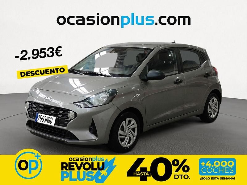 Usado Hyundai i10 67 CV (49 kW) 2022 Gris / plata Utilitario