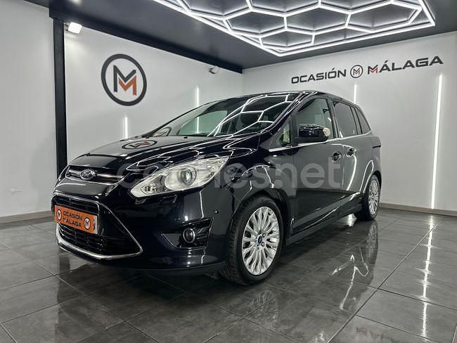 Usado Ford Grand C-Max Trend 125 CV (91 kW) 2014 Negro Monovolumen