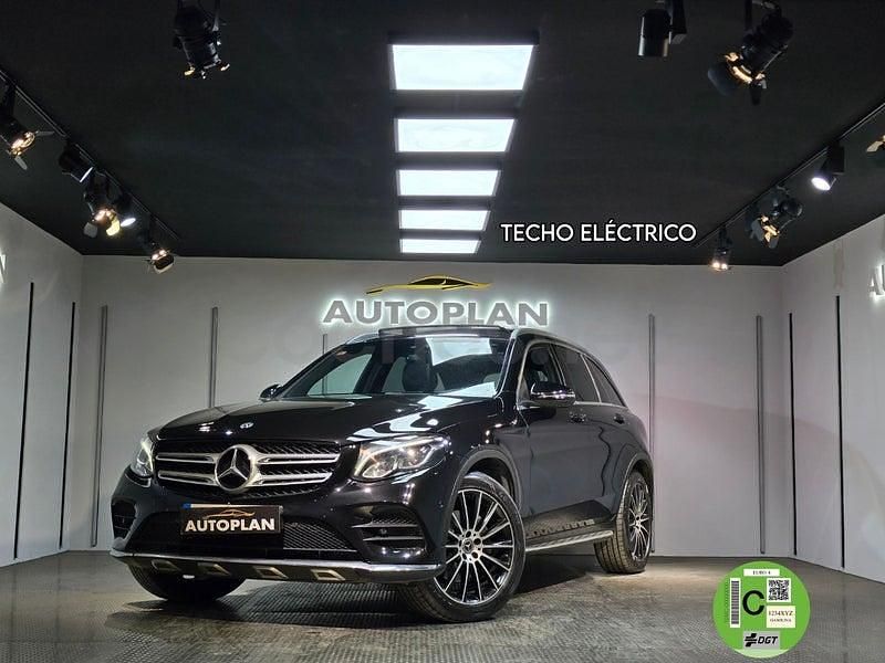 Usado Mercedes GLC250 204 CV (150 kW) 2017 Negro SUV