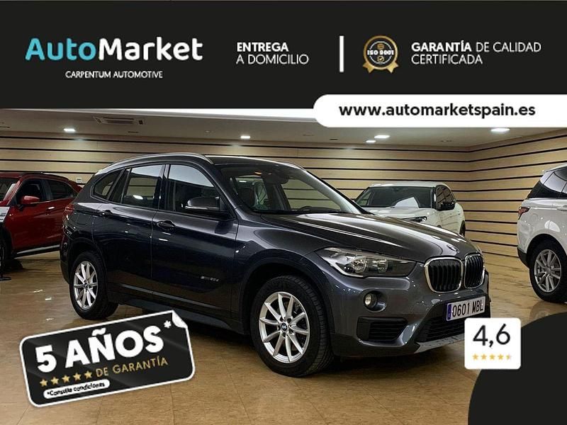 Gris / plata Usado 2017 BMW X1 Advantage SUV | 14.900 € (Precio justo) - Imagen 1/4