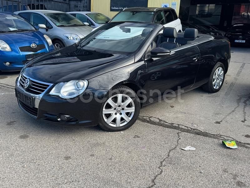 Negro Usado 2010 VW Eos Descapotable | 5900 € (Super precio) - Imagen 1/4