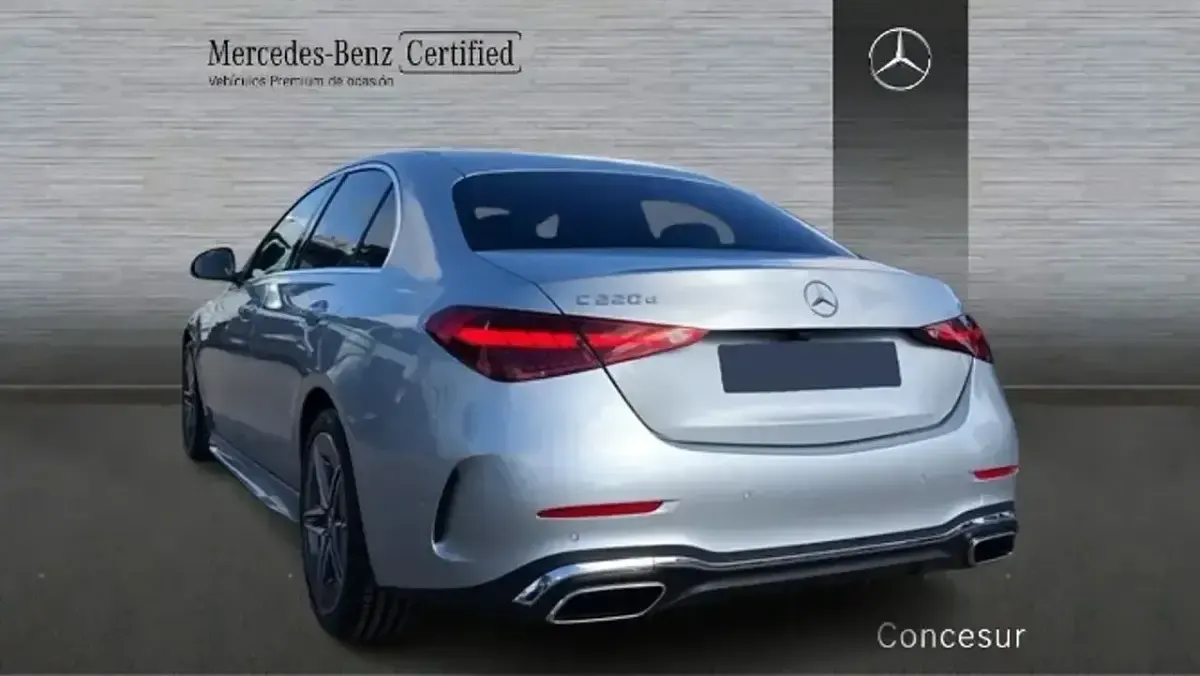 Usado Mercedes C220 200 CV (147 kW) 2022 Gris Berlina