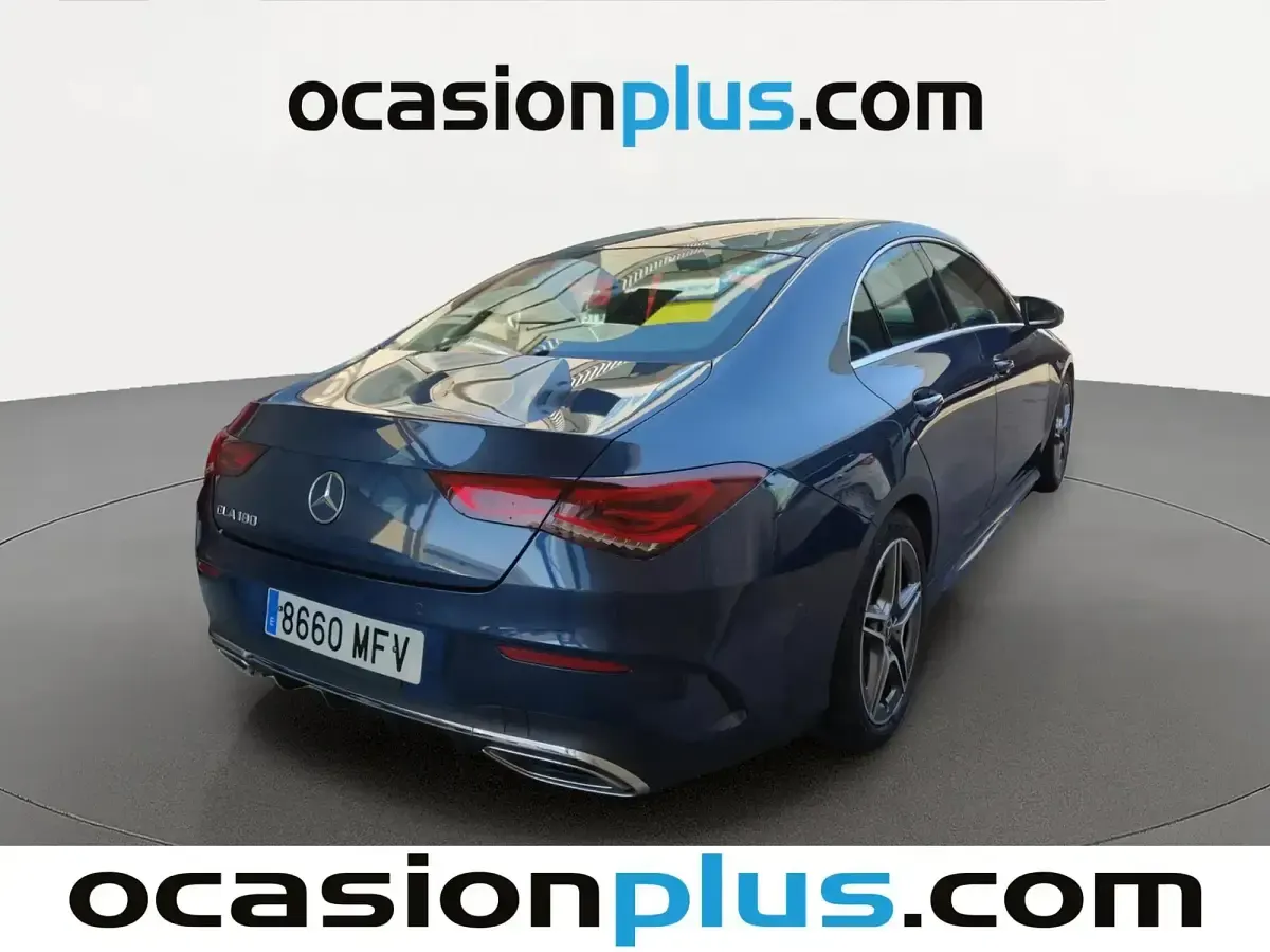 Usado Mercedes CLA180 136 CV (100 kW) 2023 Azul Coupe