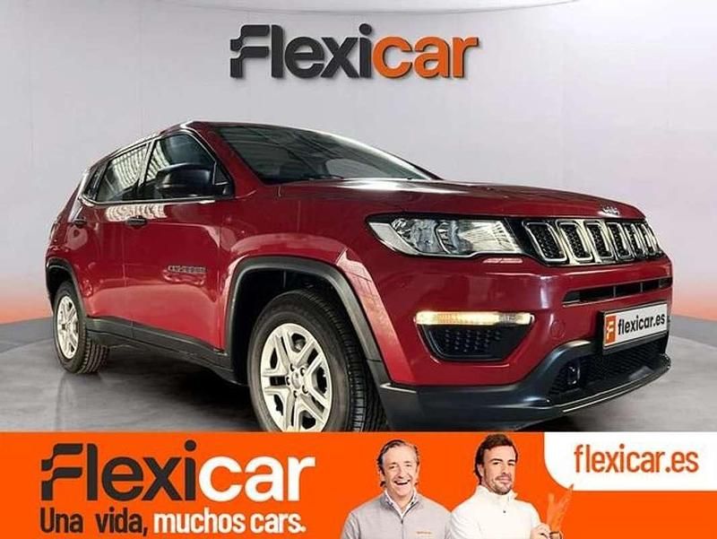 Rojo Usado 2020 Jeep Compass Limited SUV | 16.790 € (Buen precio) - Imagen 1/4