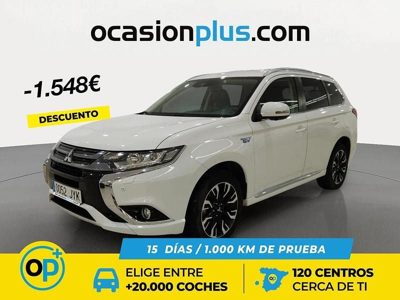 Blanco Usado 2017 Mitsubishi Outlander P-HEV SUV | 19.352 € (Precio justo) - Imagen 1/4