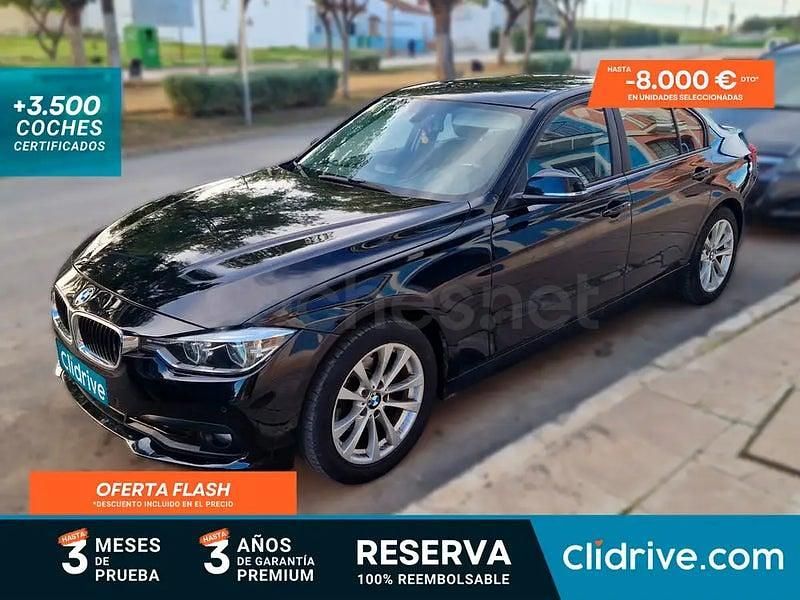 Usado BMW 318 150 CV (110 kW) 2017 Negro Berlina