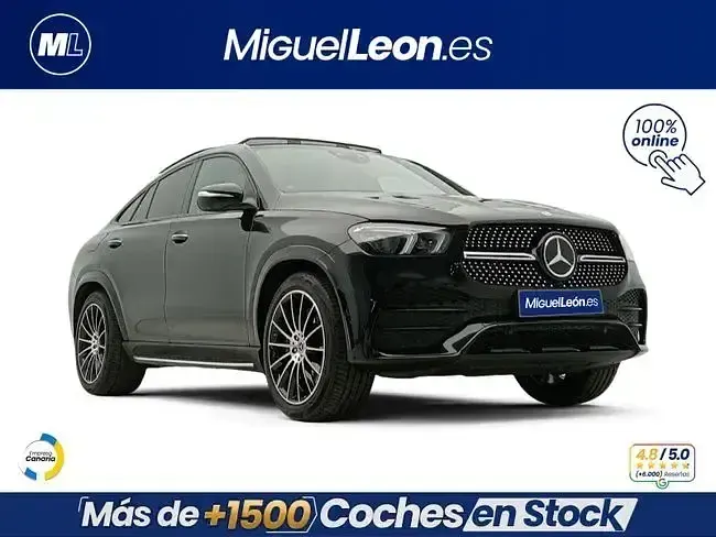 Occasion Mercedes GLE350 320 PK (235 kW) 2022 Zwart Coupé