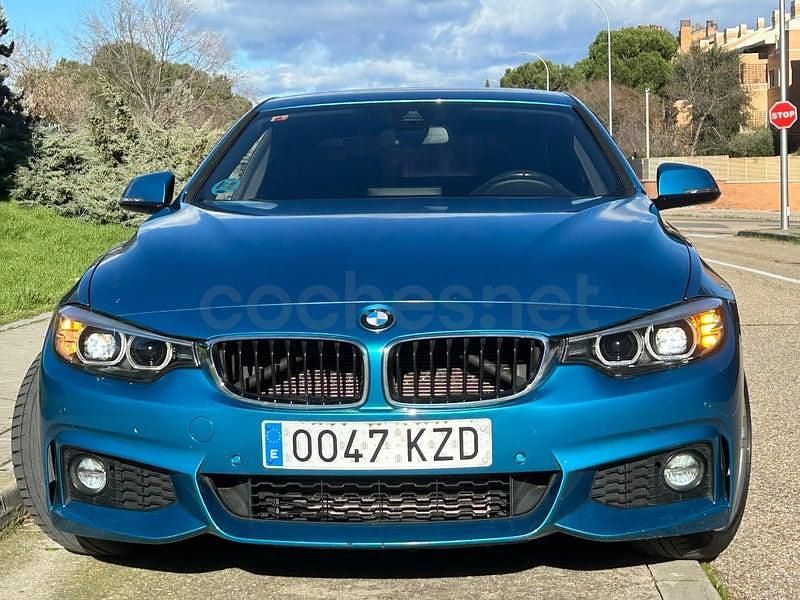 Usado BMW 420 190 CV (139 kW) 2019 Azul Coupe