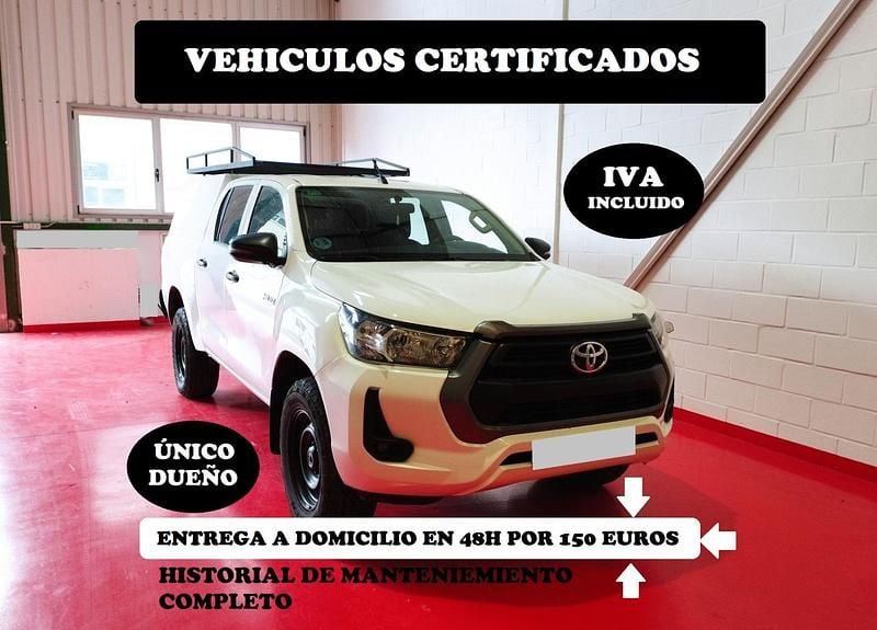 Usado Toyota HiLux 150 CV (110 kW) 2021 Blanco Pickup/Camioneta