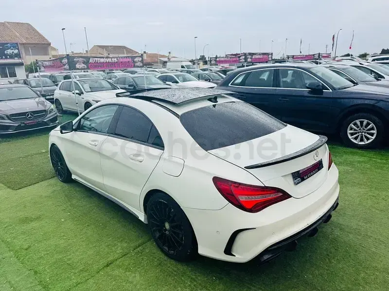 Usado Mercedes CLA200 136 CV (100 kW) 2017 Blanco Berlina