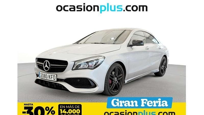 Plateado Usado 2017 Mercedes CLA200 AMG Coupe | 21.900 € (Precio justo) - Imagen 1/4