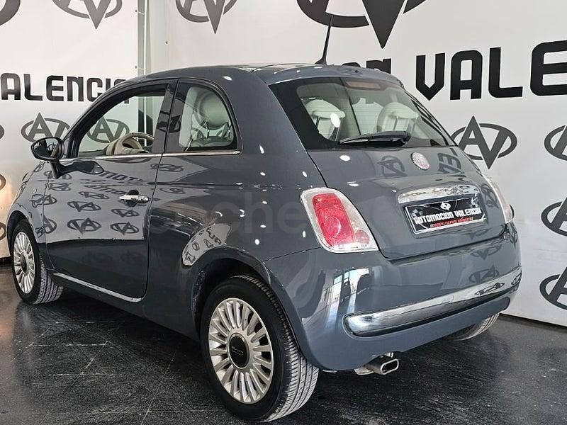 Usado Fiat 500 Lounge 69 HP (50 kW) 2014 Azul Sedan