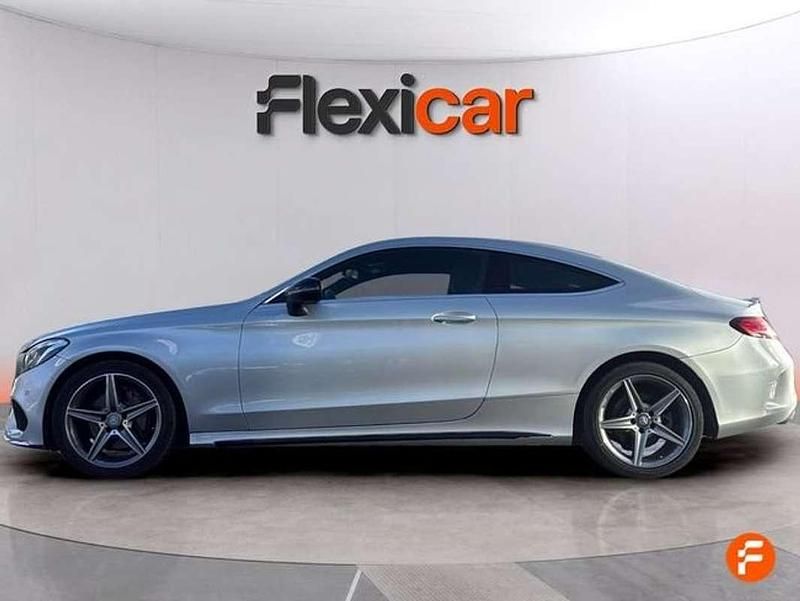 Usado Mercedes C220 AMG line 170 HP (125 kW) 2016 Cinzento Coupé
