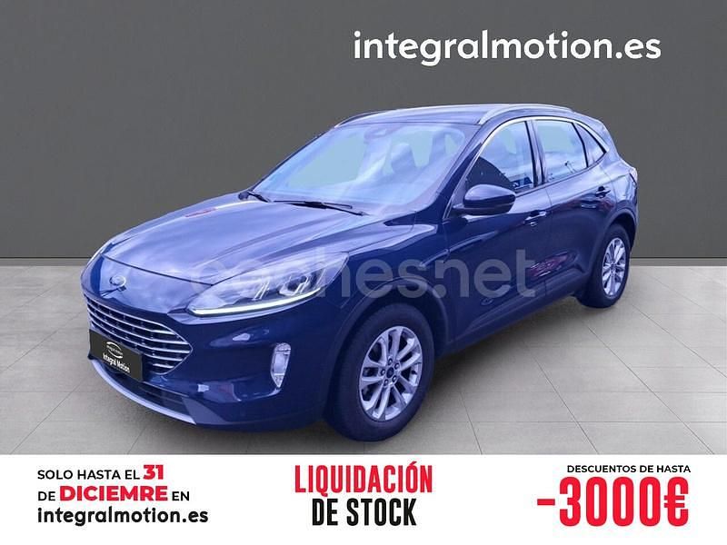 Negro Usado 2021 Ford Kuga Titanium SUV | 23.900 € (Precio justo) - Imagen 1/4