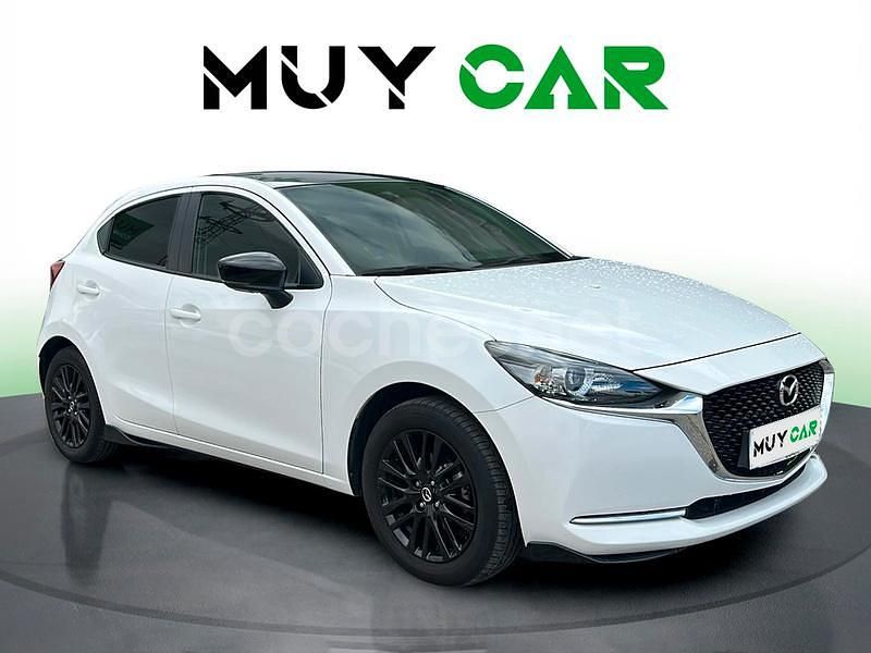 Blanco Usado 2023 Mazda 2 Exclusive-Line Berlina | 17.490 € (Precio justo) - Imagen 1/4