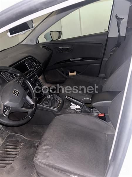 Brugt Seat Leon ST Style 105 HK (77 kW) 2014 Hvid Stationcar