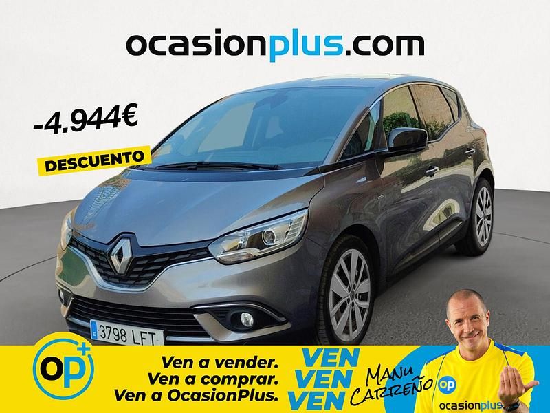 Usado Renault Scénic IV LIMITED 120 CV (88 kW) 2020 Gris / plata Monovolumen