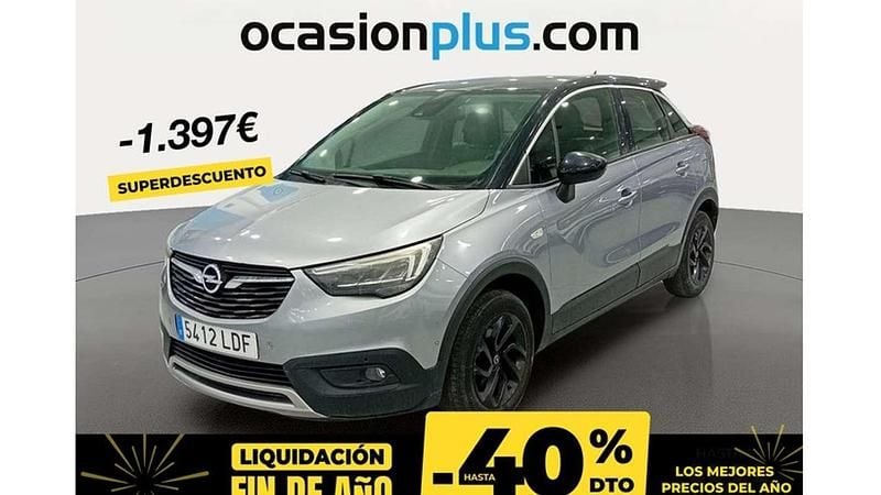 Gris Usado 2019 Opel Crossland X Innovation SUV | 9503 € (Buen precio) - Imagen 1/4