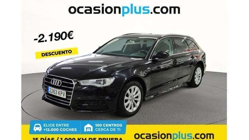 Negro Usado 2017 Audi A6 S-Line Familiar | 24.090 € (Precio justo) - Imagen 1/1