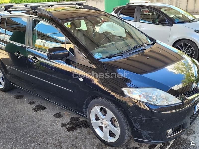 Usado Mazda 5 Active 143 CV (105 kW) 2007 Negro Monovolumen