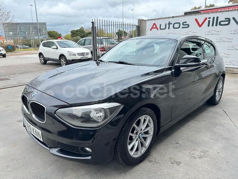 Usado BMW 116 Efficient Dynamics 116 CV (85 kW) 2015 Negro Utilitario