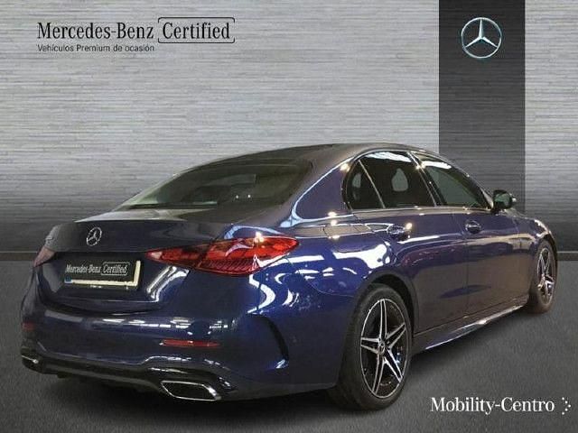 Usado Mercedes C200 AMG line 163 CV (119 kW) 2025 Negro obsidiana Berlina