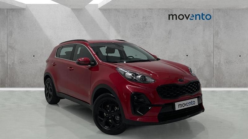 Rojo Usado 2021 Kia Sportage SUV | 20.490 € (Precio justo) - Imagen 1/4