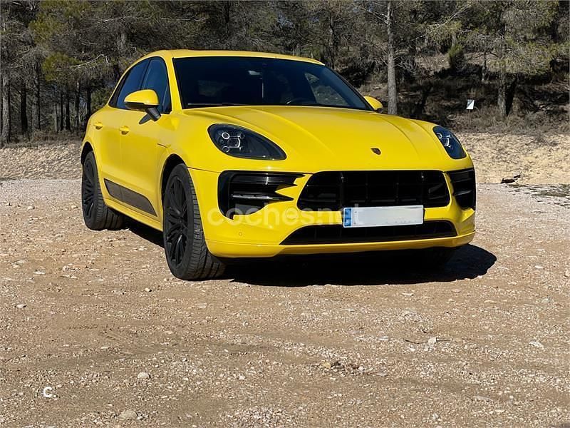 Amarillo Usado 2020 Porsche Macan SUV | 59.900 € (Precio justo) - Imagen 1/4