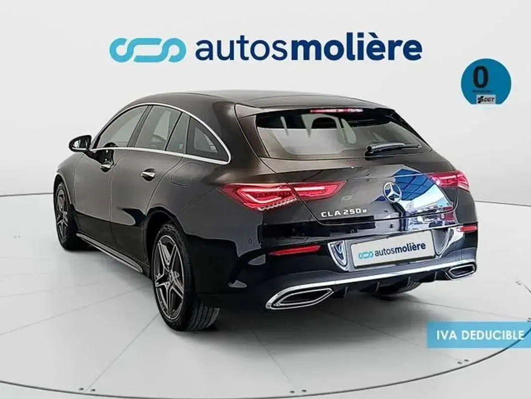 Usado Mercedes CLA250e 218 CV (160 kW) 2023 Negro Coupe