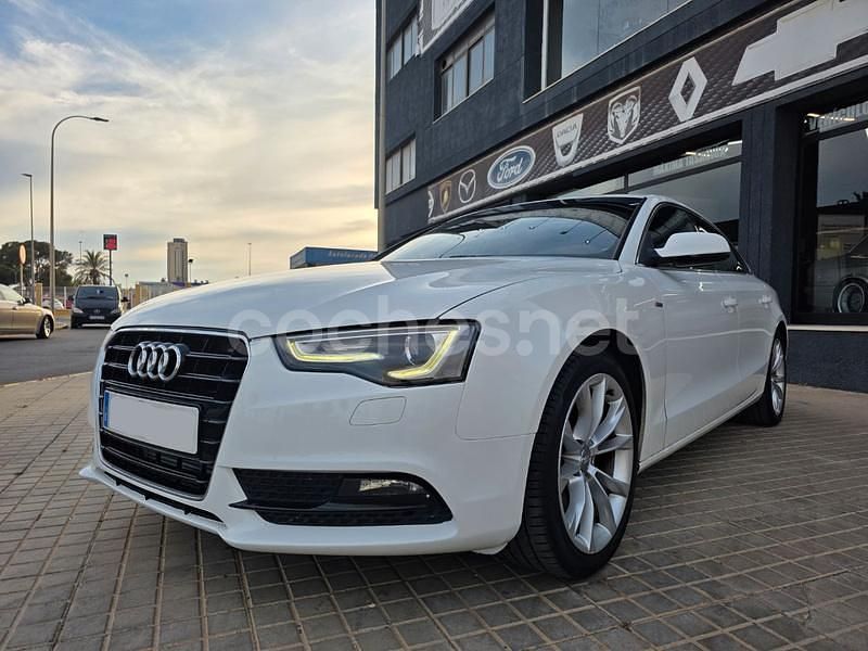 Blanco Usado 2011 Audi A5 Sportback S-Line Berlina | 12.499 € (Precio justo) - Imagen 1/4