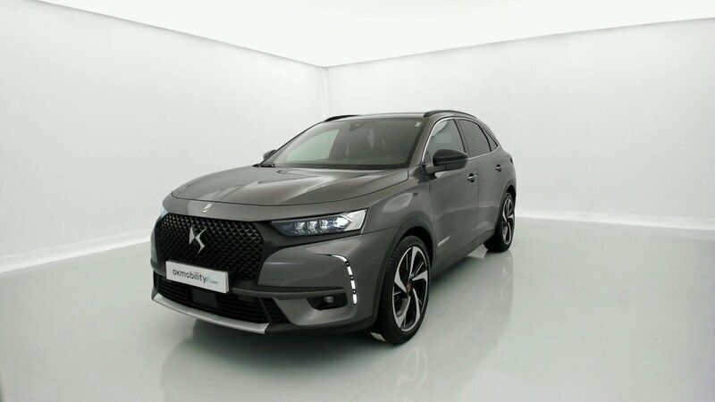 Gris platino Usado 2022 DS Automobiles DS7 Crossback Performance Line Plus SUV | 26.460 € (Buen precio) - Imagen 1/4