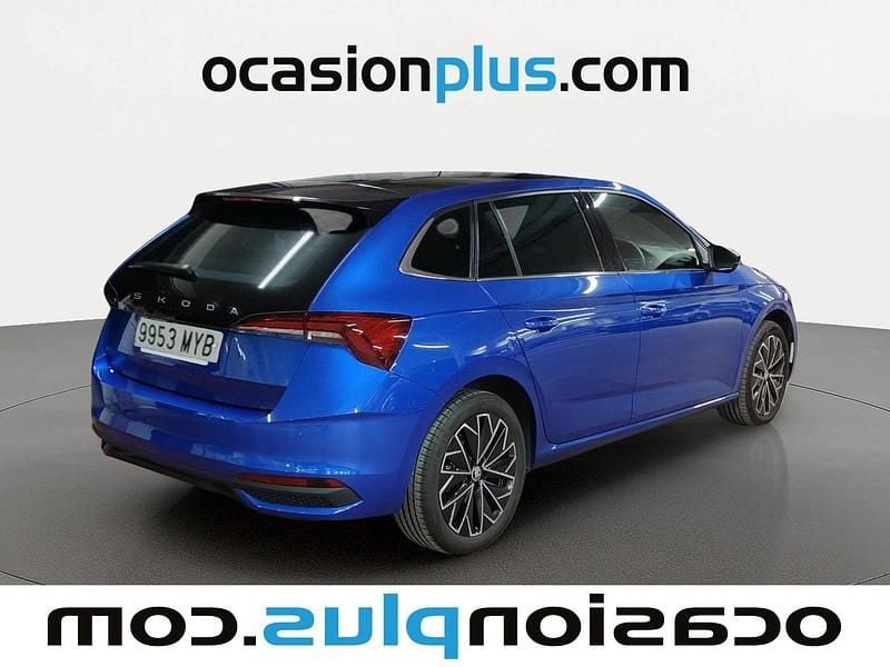 Usado Skoda Scala 116 CV (85 kW) 2025 Azul Utilitario