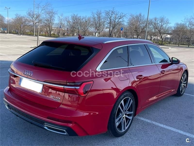 Usado Audi A6 286 CV (210 kW) 2019 Rojo Familiar