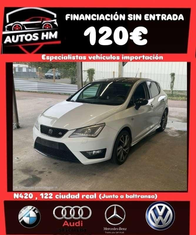 Usado Seat Ibiza FR 105 CV (77 kW) 2014 Blanco Utilitario