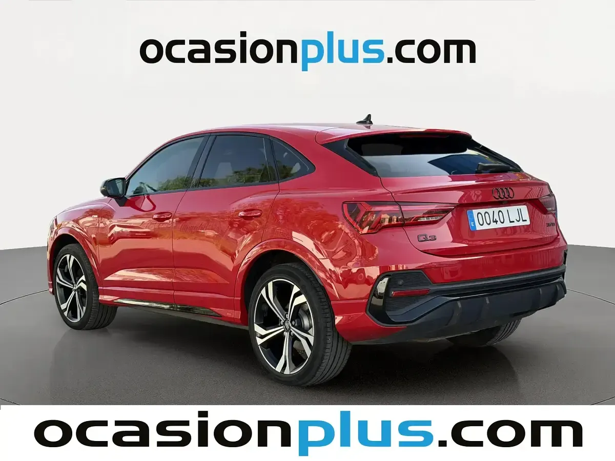 Usado Audi Q3 S-Line 150 CV (110 kW) 2020 Rojo SUV