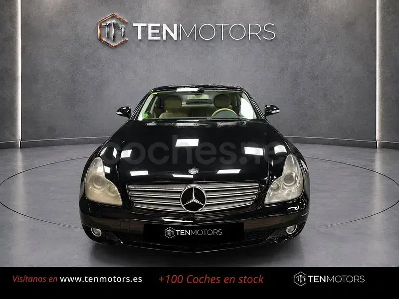 Usado Mercedes CLS350 292 CV (214 kW) 2007 Negro Coupe