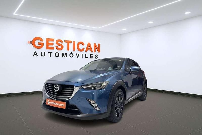 Azul Usado 2017 Mazda CX-3 Luxury SUV | 13.990 € (Super precio) - Imagen 1/4