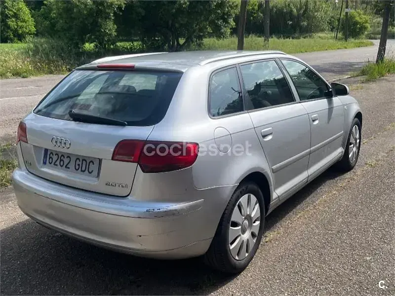 Używany Audi A3 Ambiente 140 KM (102 kW) 2008 Szary Hatchback