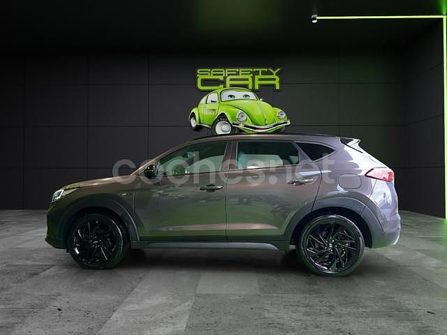 Usado Hyundai Tucson N Line 136 CV (100 kW) 2019 Marrón SUV